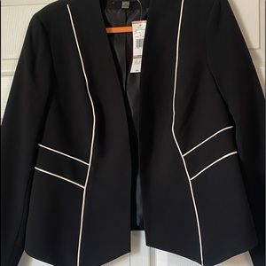 Black suit jacket